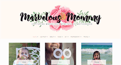 Desktop Screenshot of marvelousmommy.com